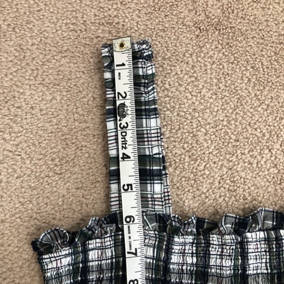 Veronica Beard Ziada Plaid Smocked Tiered Midi Dress Size 2 - Picture 12 of 12